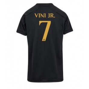 Real Madrid Vinicius Junior #7 kläder Kvinnor 2023-24 Tredje Tröja Kortärmad